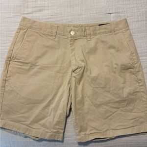Bonobos Tan Flat Front Shorts Casual Style